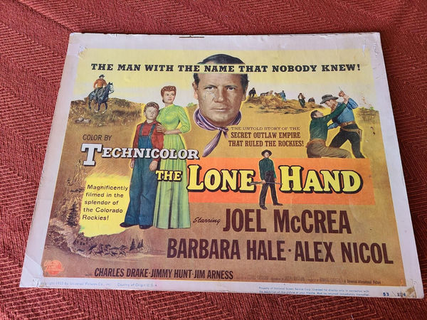 The Lone Hand - Western Lobby Cards