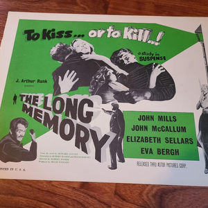 The Long Memory - Title Cards