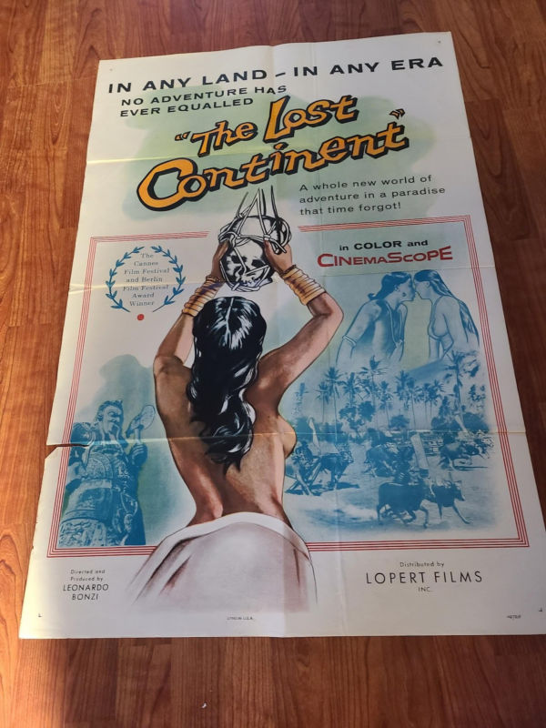 The Lost Continent - 1 Sheets/US