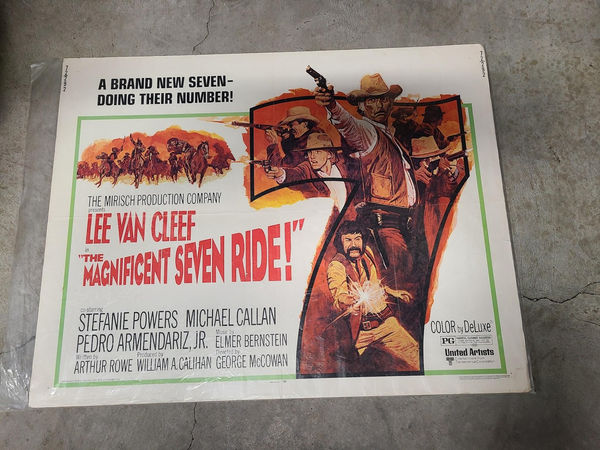 The Magnificent Seven Ride - Half Sheets