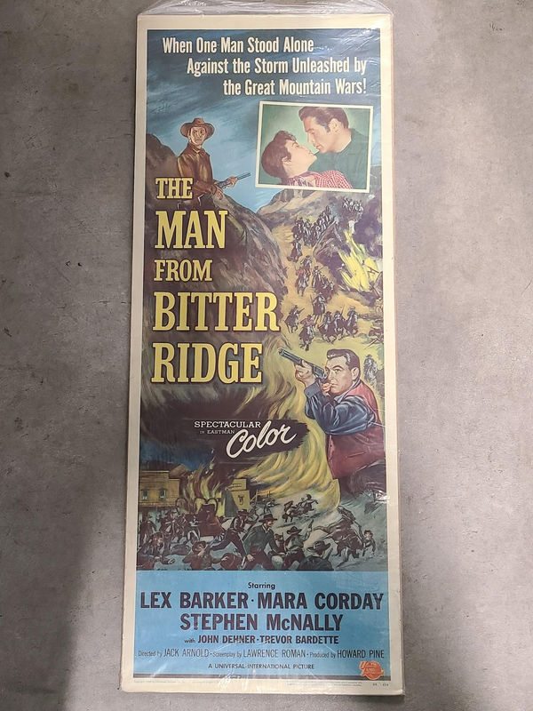 The Man From Bitter Ridge - Inserts