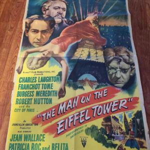 The Man on the Eiffel Tower - 1 Sheets/US