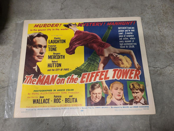 The Man On The Eiffel Tower - Half Sheets