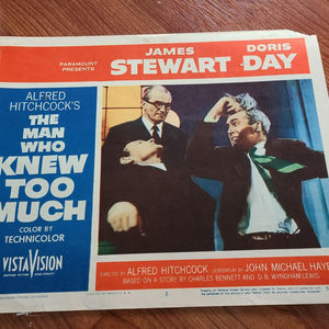 The Man Who Knew Too Much - General Lobby Cards