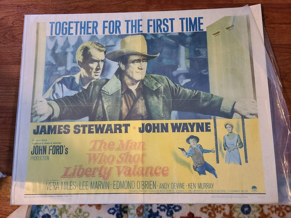 The Man Who Shot Liberty Valance - Half Sheets