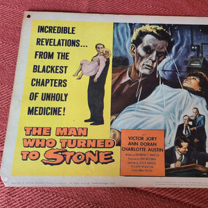 The Man Who Turned To Stone - Scifi/Horror