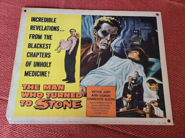 The Man Who Turned To Stone - Scifi/Horror