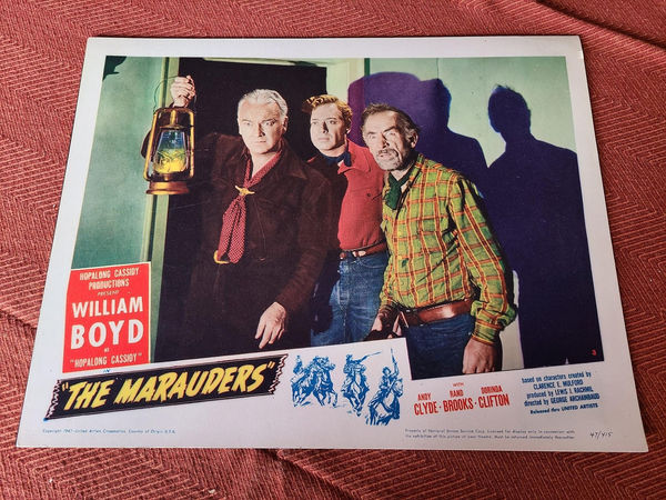 The Marauders - Western Lobby Cards