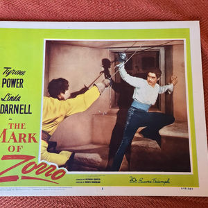 The Mark Of Zorro - General Lobby Cards