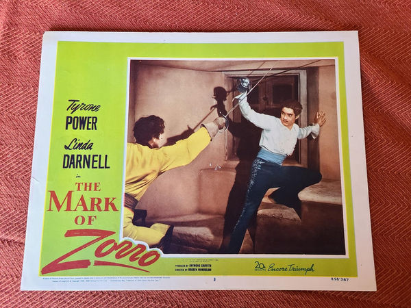 The Mark Of Zorro - General Lobby Cards