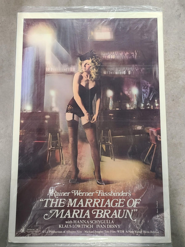 The Marriage Of Maria Braum - 1 Sheets/US