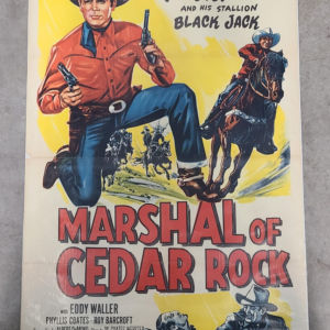 The Marshal Of Cedar Rock - 1 Sheets/US