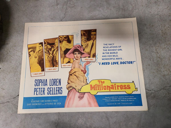 The Millionairess - Half Sheets