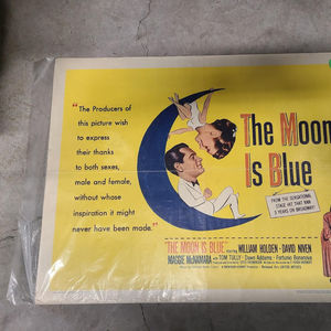 The Moon Is Blue - Half Sheets