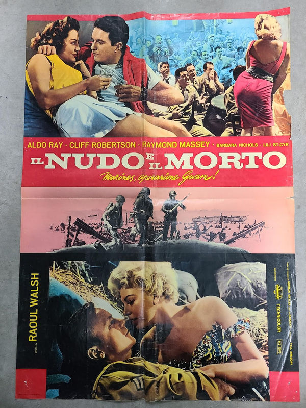 The Naked And The Dead - Italian Posters