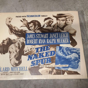 The Naked Spur - Half Sheets