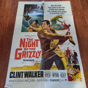 The Night of the Grizzly - 1 Sheets/US