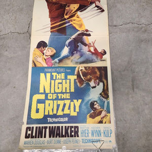 The Night Of The Grizzly - Inserts