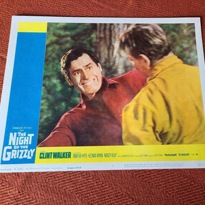 The Night Of The Grizzly - Western Lobby Cards