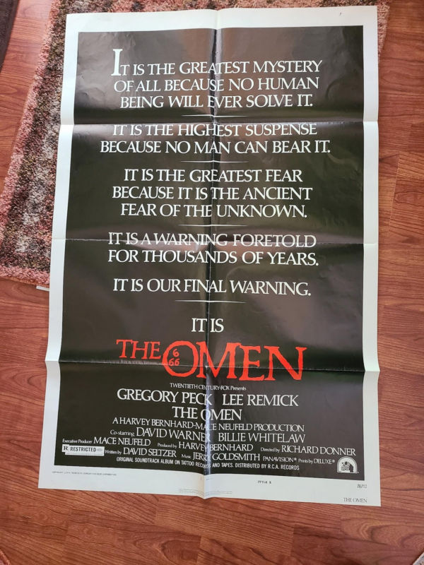 The Omen - 1 Sheets/US