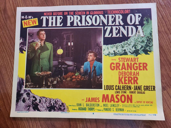 The Prisoner Of Zenda - General Lobby Cards