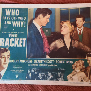 The Racket - General Lobby Cards