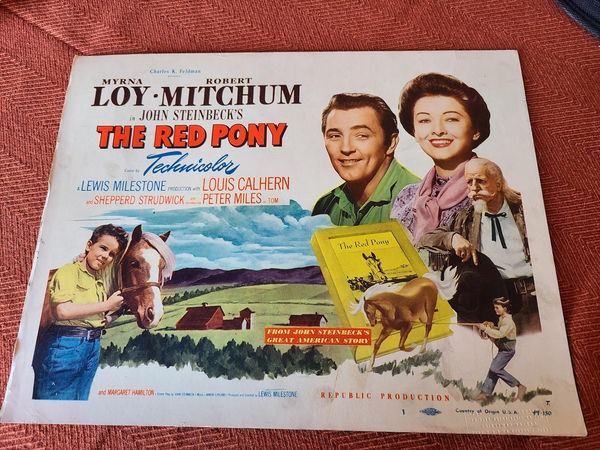 The Red Pony - Western Lobby Cards