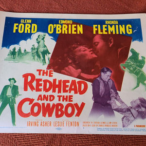 The Redhead And The Cowboy - Western Lobby Cards