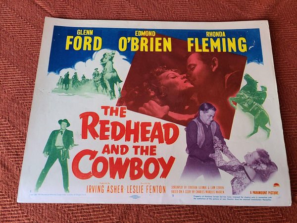 The Redhead And The Cowboy - Western Lobby Cards