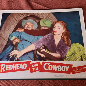 The Redhead And The Cowboy - Western Lobby Cards