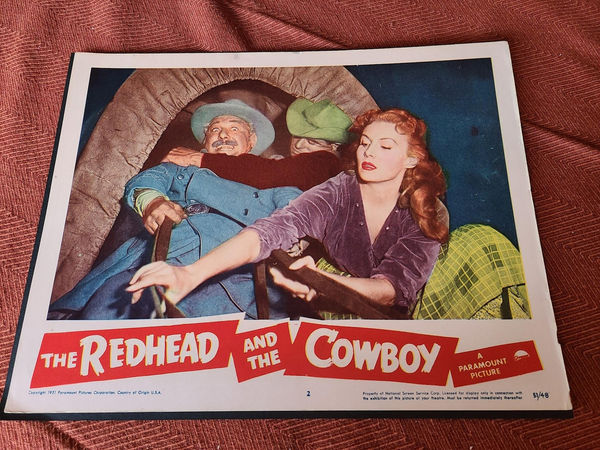 The Redhead And The Cowboy - Western Lobby Cards