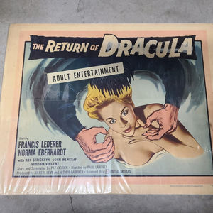 The Return of Dracula - Half Sheets