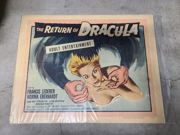 The Return of Dracula - Half Sheets