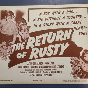 The Return Of Rusty - Title Cards