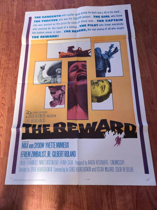 The Reward - 1 Sheets/US