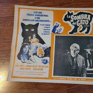 The Shadow of The Cat - Mexican Lobby Cards