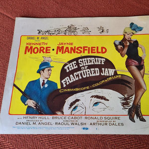 The Sheriff Of Fractured Jaw - Western Lobby Cards