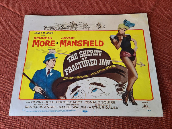 The Sheriff Of Fractured Jaw - Western Lobby Cards