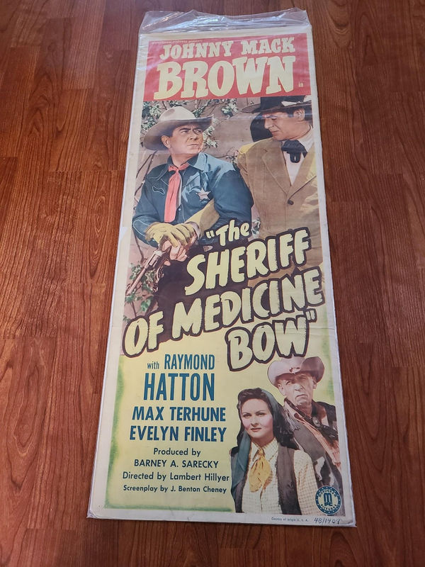 The Sheriff Of Medicine Bow - Inserts