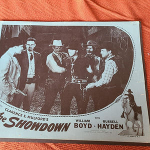 The Showdown - Western Lobby Cards