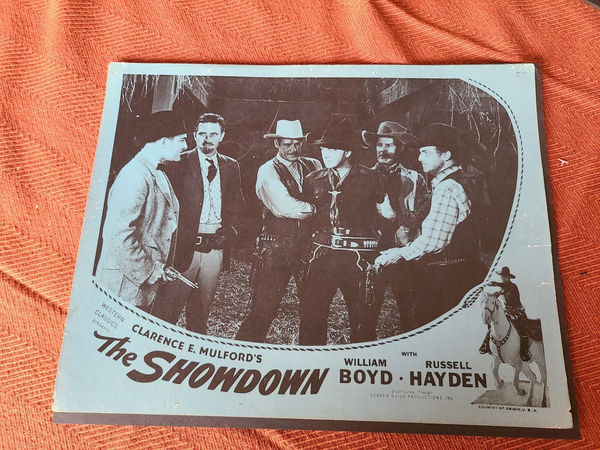 The Showdown - Western Lobby Cards