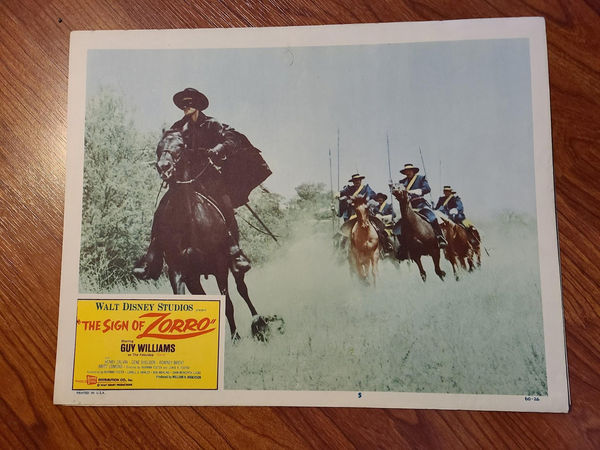 The Sign Of Zorro - General Lobby Cards