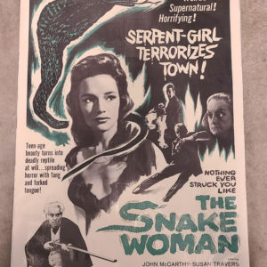 The Snake Woman - 1 Sheets/US