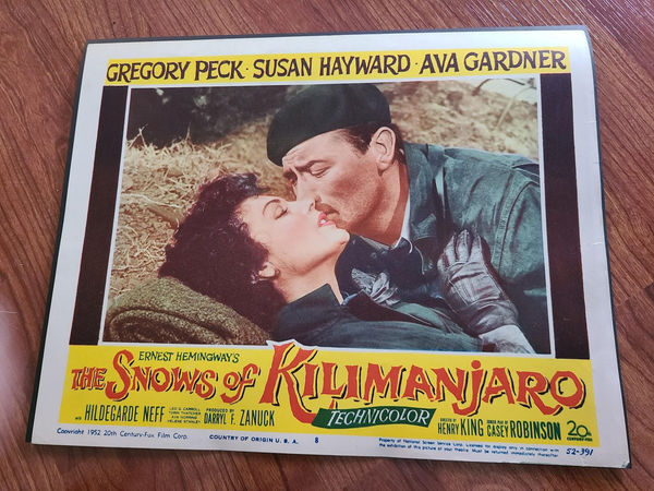 The Snows Of Kilimanjaro - General Lobby Cards