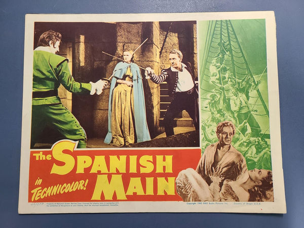 The Spanish Main - General Lobby Cards