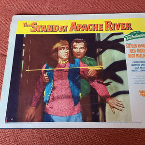 The Stand At Apache River - Western Lobby Cards