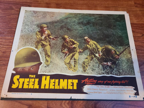 The Steel Helmet - Military/Aviation Lobby Cards