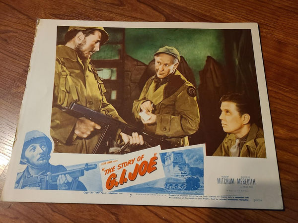 The Story Of G. I Joe - Military/Aviation Lobby Cards