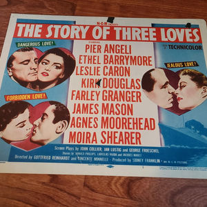 The Story Of Three Loves - Title Cards