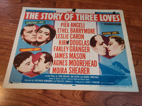 The Story Of Three Loves - Title Cards